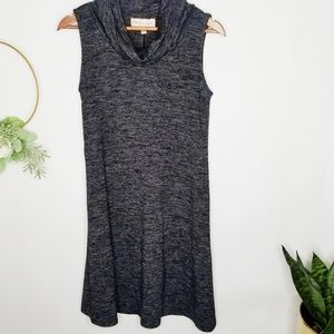 Philosophy NEW Gray Sleeveless Mock Neck Dress